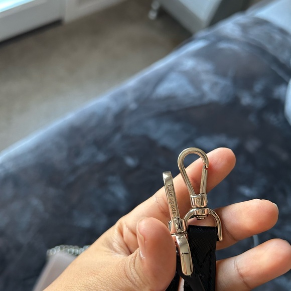 Kate Spade Taupe and White Chain Crossbody bag - Picture 7 of 12